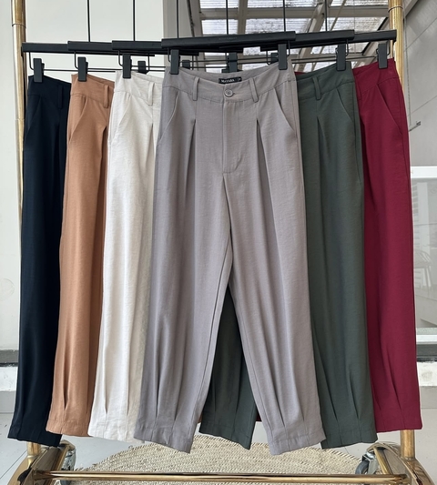 Calça Alfaiataria Carrot - comprar online