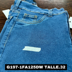 Clásico Alto Bolsillo chico (G197-1FA125DW) - GELL JEANS ORIGINAL