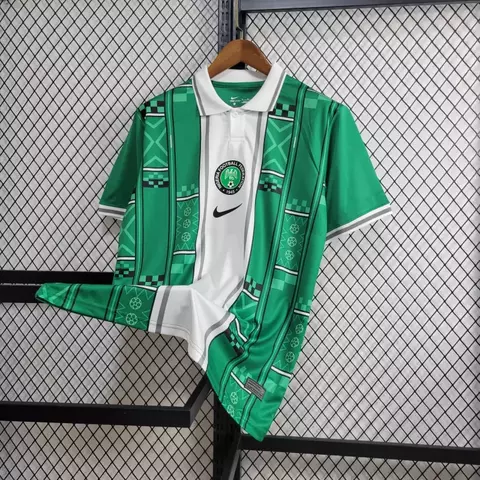 Camisa Nigéria 24/25 - Torcedor Nike Masculina - Verde - comprar online