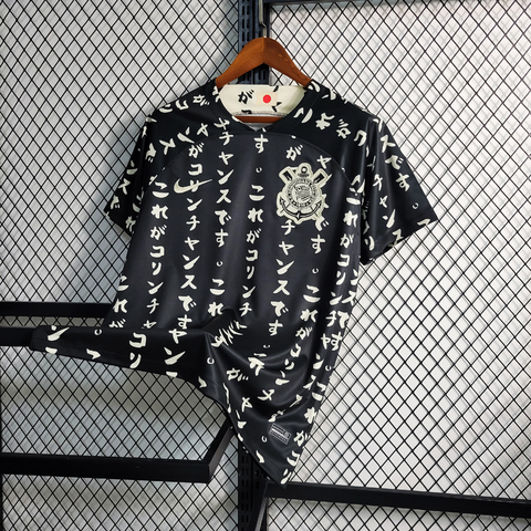 Camisa Corinthians 23/24 Torcedor Nike Masculino Preta