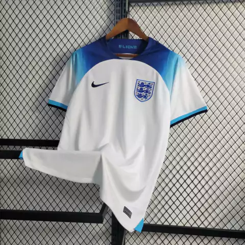 Camisa Inglaterra Home 22/23 Torcedor Nike Masculina - Branca
