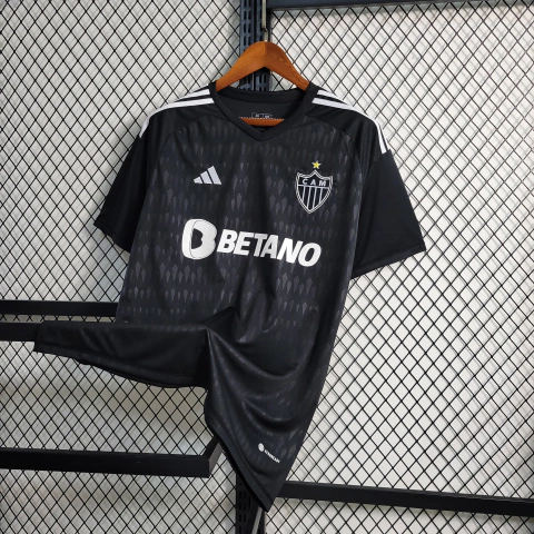 Camisa Atlético Mineiro III 23/24 Torcedor Adidas Masculina - Preta com patrocinador