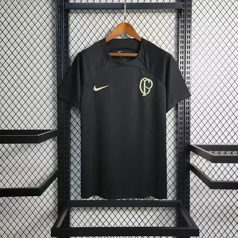 Camisa Corinthians - Torcedor Nike Preta CP 23/24