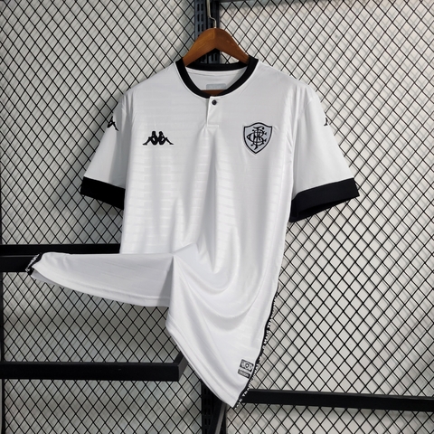 Camisa Botafogo ll 21/22 Kappa Torcedor Masculina - Branca com Preta
