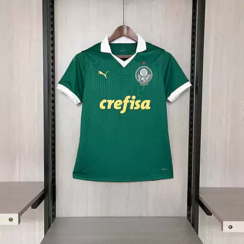 Camisa Palmeiras I 24/25 - Feminina Puma - Verde