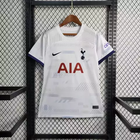 Camisa Tottenham I 22/23 - Torcedor Feminina Nike - Branco com azul