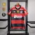 Camisa Brasileirão Flamengo I Patrocínios 23/24 Torcedor Adidas Masculina - Vermelho e Preto
