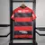Camisa Brasileirão Flamengo I Patrocínios 23/24 Torcedor Adidas Masculina - Vermelho e Preto - comprar online