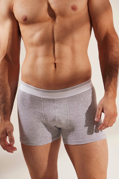 Boxer Hombre G3 Liso Con Elastico Bordado Colores A Eleccion