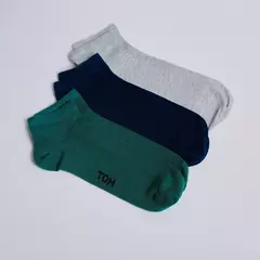 SOQUETE HOMBRE TOM LISO SURTIDO 6003 - comprar online