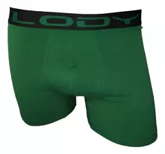 BOXER LODY LISO VERDE MILITAR - comprar online