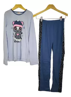 Pijama Elemento Nena Invierno Talles del 2 al 16 - tienda online