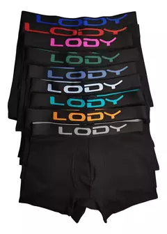 BOXER LODY LISO NEGRO SURTIDO - Distribuidora Mon Amour