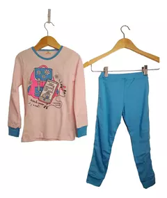 Pijama Elemento Nena Invierno Talles del 2 al 16 - tienda online