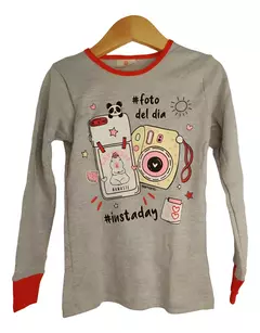 Pijama Elemento Nena Invierno Talles del 2 al 16 en internet