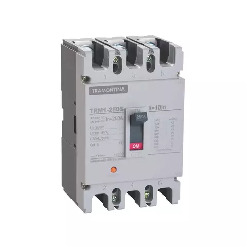 Disjuntor Caixa Moldada Tramontina TRM1 250 S 3 P 225 A