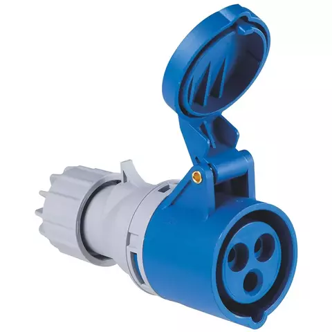 Tomada de Acoplamento Industrial 2P+T 16 A 220-250 Vca 6 H Tramontina