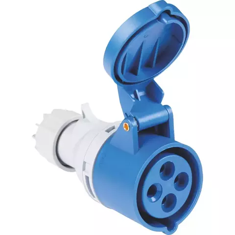 Tomada de Acoplamento Industrial 3P+T 32 A 220-250 Vca 9 H Tramontina