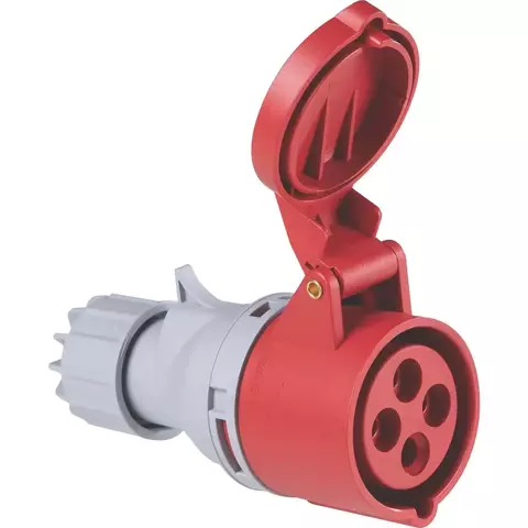 Tomada de Acoplamento Industrial 3P+T 16 A 380-415 Vca 6 H Tramontina