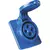 Tomada de Embutir Industrial 3P+T 16 A 220-250 Vca 9 H Tramontina