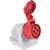 Tomada de Sobrepor Industrial 3P+T 16 A 380-415 Vca 6 H Tramontina