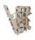 Borne SEK- 4RD Porta Fusível para Cabo 2,5 a 4mm² Bege - 11845 na internet