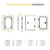 Caixa Quadro de Comando sem Flange 300x300x200mm (CM303020) - loja online