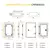 Caixa Quadro de Comando sem Flange 800x600x250mm (CMF806025) - Silveira Materiais Elétricos
