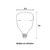 Lâmpada LED Blumenau T-Shape E27 20W 6.500K - 03202126 - comprar online