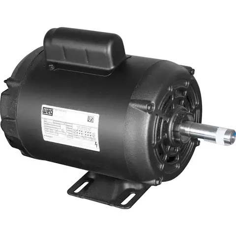 Motor Elétrico WEG 1 CV 2 Polos Carcaça D56 Monofásico110 V- 127 V /220 V 10019832