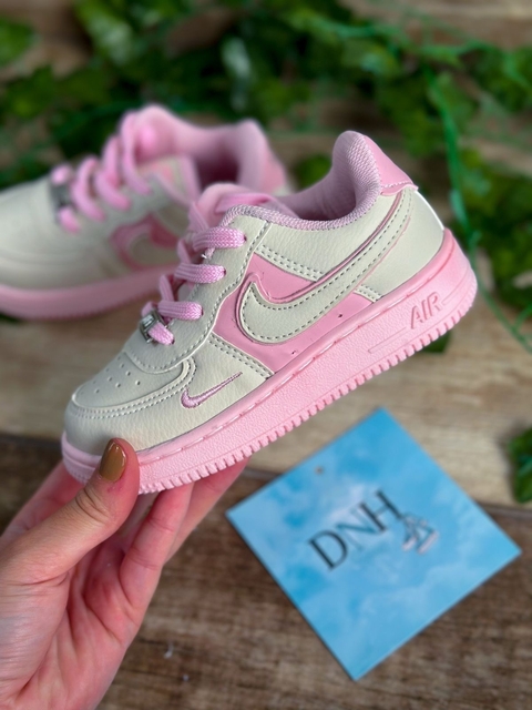 Tênis Air Force Premium Rosa Bebe