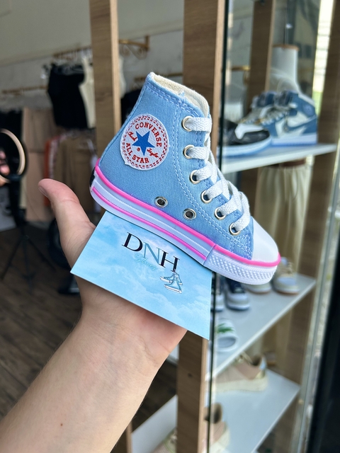 All Star Cano Alto Azul