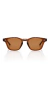 Óculos de Sol Unissex Geométrico Brown - comprar online