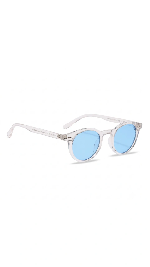 Óculos de Sol Unissex Redondo ApexCup Blue