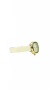 Relógio Feminino Square White & Gold Black - 26mm
