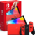Nintendo Switch Oled Red Edição Mario 64GB Vermelho / Frete Grátis Sedex Expresso