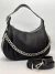 Cartera Gini Minibag Cadena Plateada