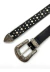 Cinturón Selena Cuero Tachas Cinto Hebilla Labrada - tienda online