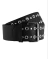 Cinto Cinturon Ancho Houdini Hebilla Doble Pua Rockero - comprar online