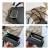 Cartera Bandolera Herrajes Cuadrados Dorado Diseño Mujer en internet
