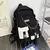 Mochila Escolar Paseo Importada Impermeable Rana con cadena - tienda online