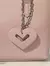 Cartera Mujer Bandolera Love Importada Mini Bag Dije Corazon
