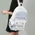 Mochila Escolar Paseo Importada Impermeable con llavero de animales perro/llama - tienda online