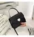 Imagen de Cartera Mujer Herraje Corazón ii Plateado Mini Bag Ecocuero