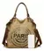 Cartera Mujer Bolso Tote Paris Diseño Estampa Universitario en internet