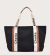 Imagen de Cartera De Mujer Importada Bolso Tote Lona Funcional Moderno