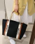 Cartera De Mujer Importada Bolso Tote Lona Funcional Moderno - comprar online