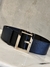 Maxi Cinto Taylor Hebilla Cromada Ancho Negro