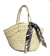 Cartera Bolso Rafia Pequeño Pañuelo Playa Verano Tendencia