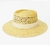 Sombreros de Rafia Playa Mujer Estilo Francés Ala Angosta Verano - comprar online